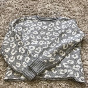 super soft cheetah sweater